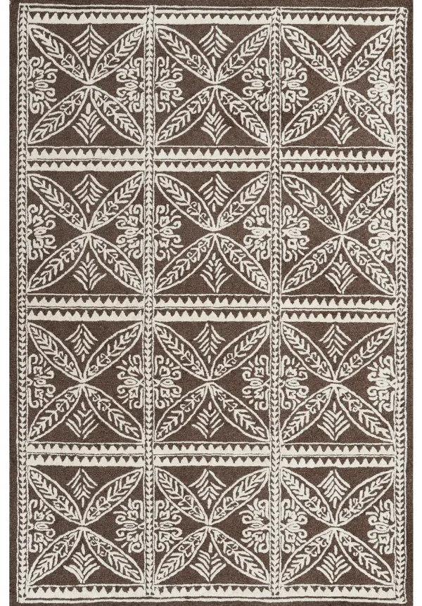Artisan Motif Crafted Wool Area Rug