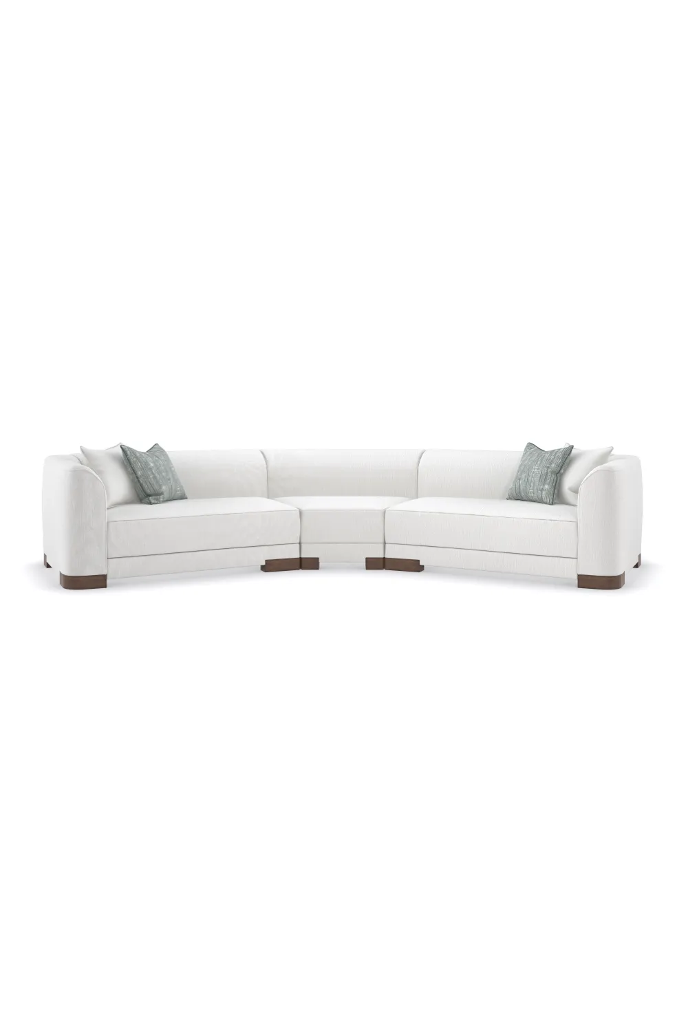Modular Chenille Lounge Chair