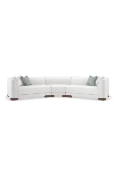 Modular Chenille Lounge Chair