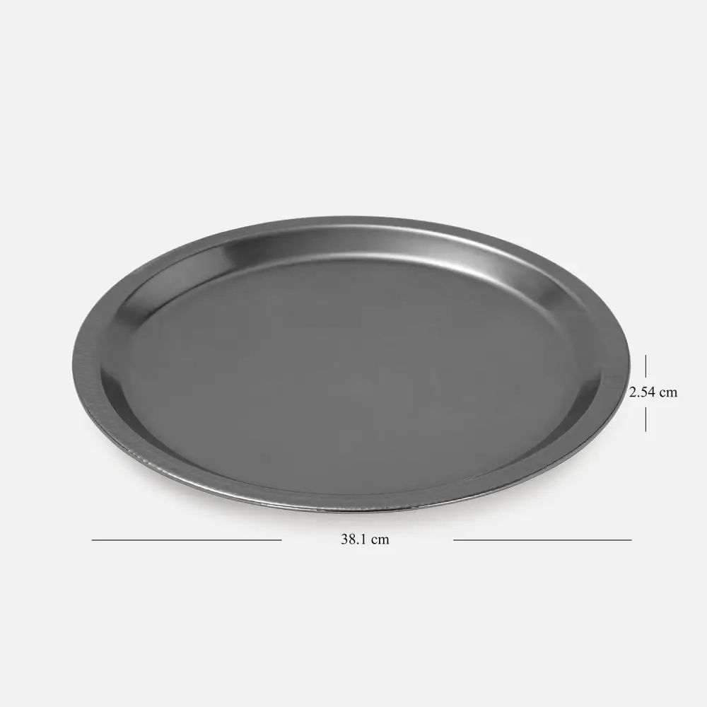 Hammered Metal Serving Tray