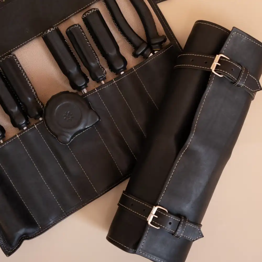 Leather Wrapped Tool Set