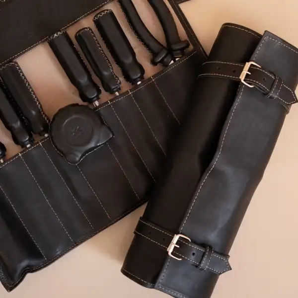 Leather Wrapped Tool Set