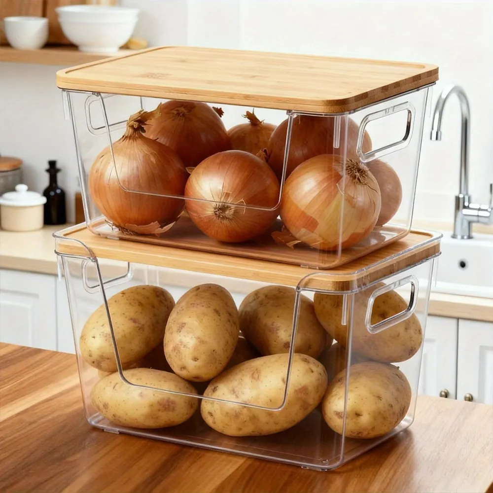 Transparent Kitchen Food Storage Box