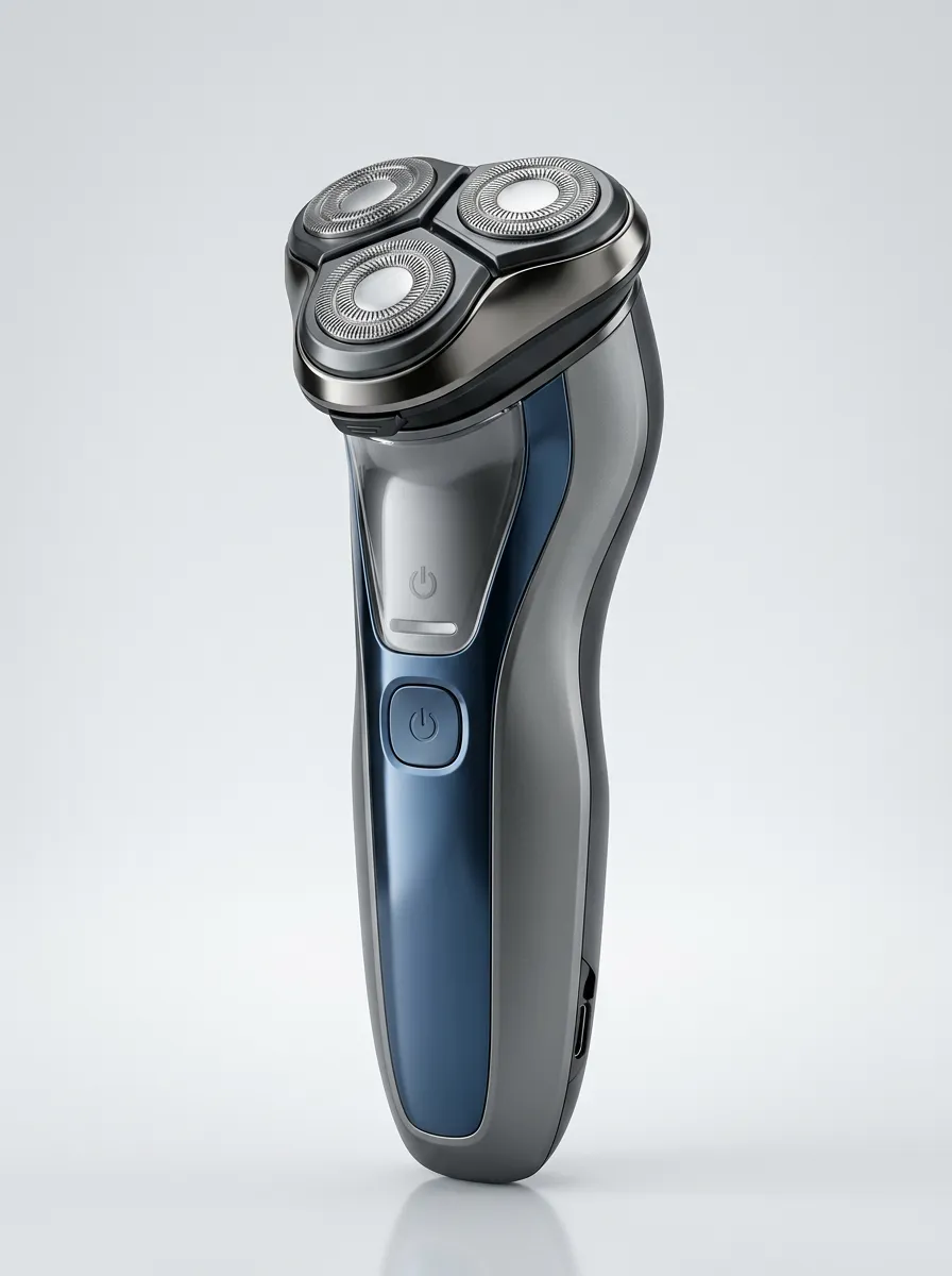 Rotary Triple-Head Electric Shaver for Daily Personal Care