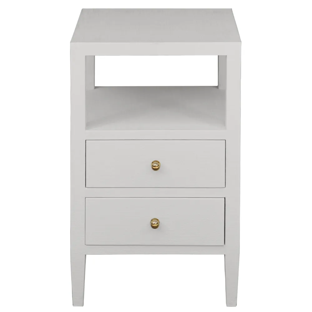 Refined Drawer Storage Side Table