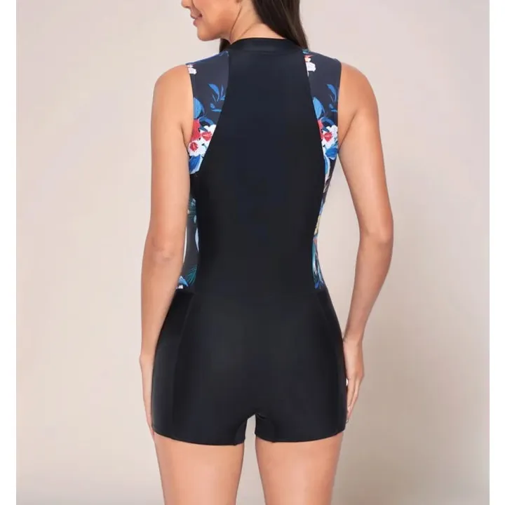 Women's Printed One-Piece Swimsuit