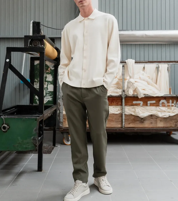 Regular Classic Pants Olive