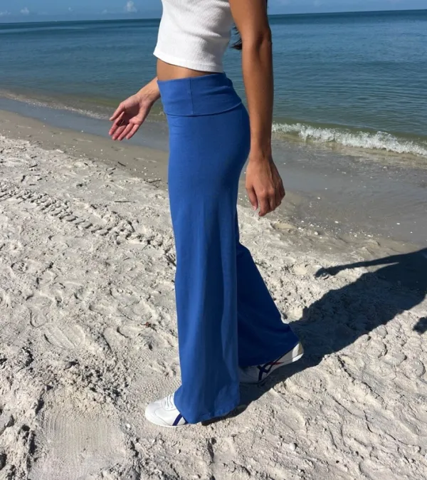 Steel Blue Pants