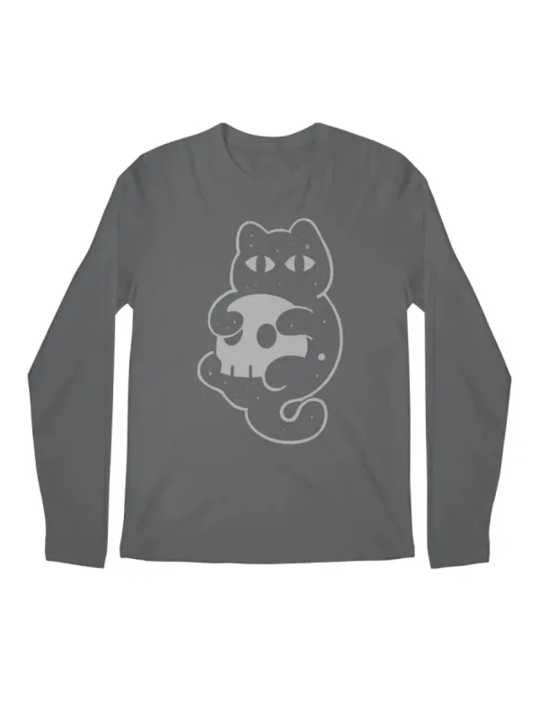 Cat and Skull T-Shirt