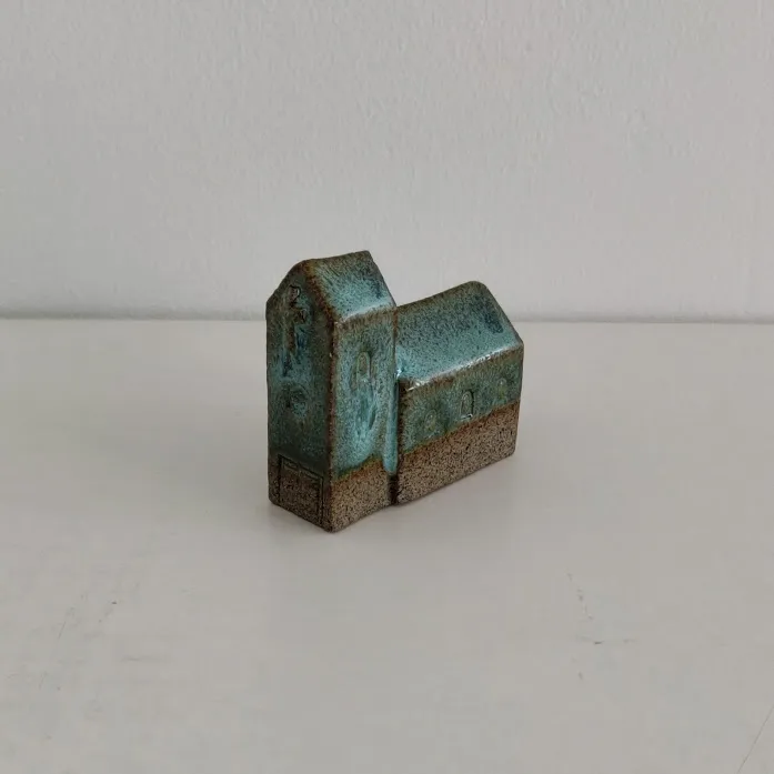 Handcrafted Ceramic Church Ornament