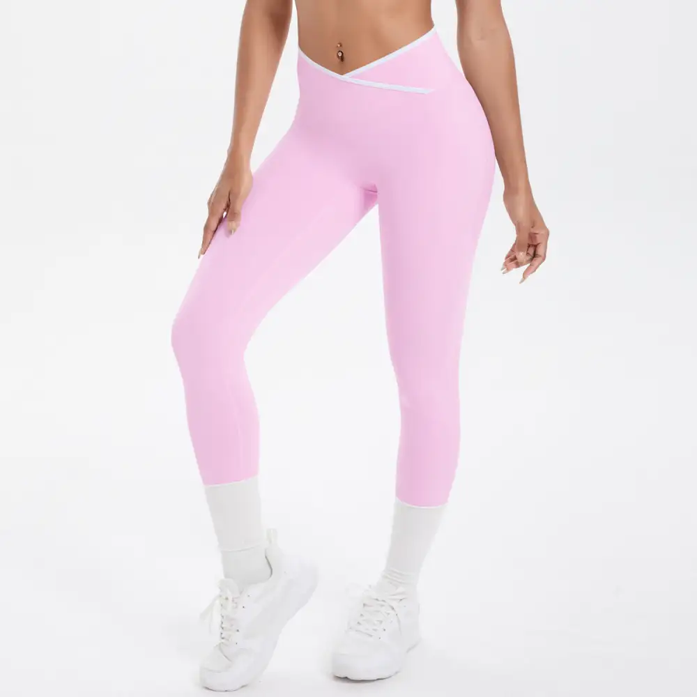 Cross Waist Active Leggings