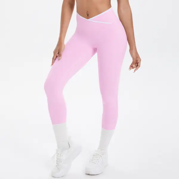 Cross Waist Active Leggings