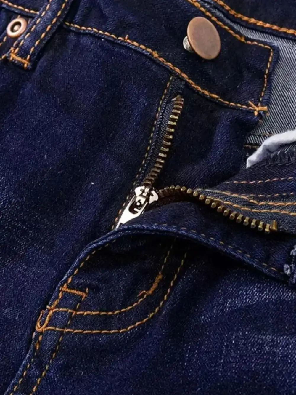Tailored Casual Denim Jeans