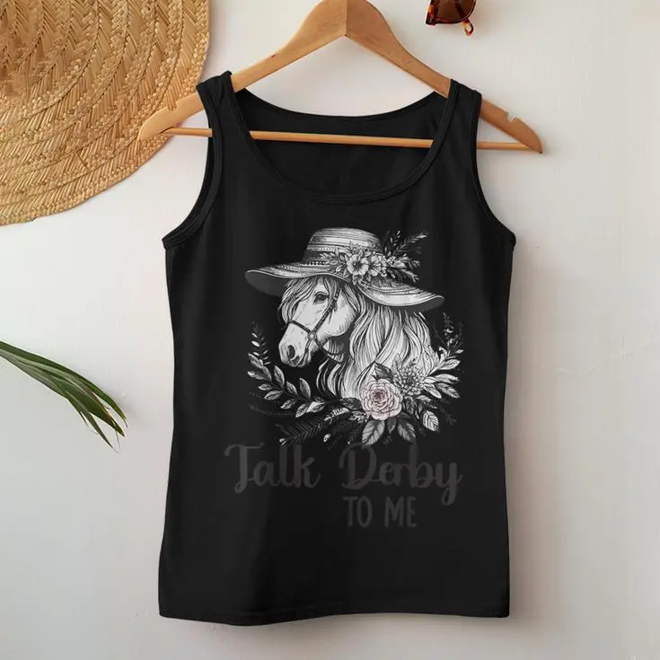 Floral Horse Women Tank Top