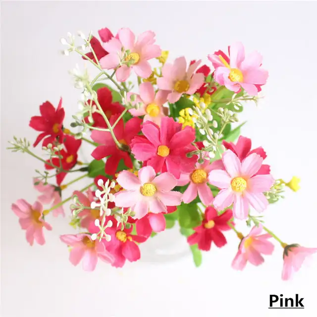 Smooth Artificial Daisy Bouquet Set