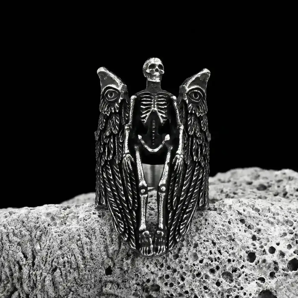 Men's Angel Of Death Ring