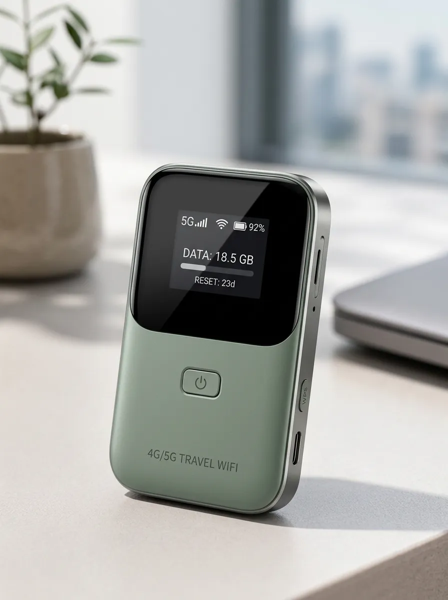 Travel 5G Data Display WiFi