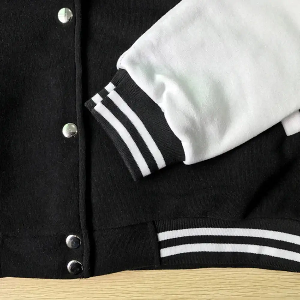 Oversized Baseball Style Jacket