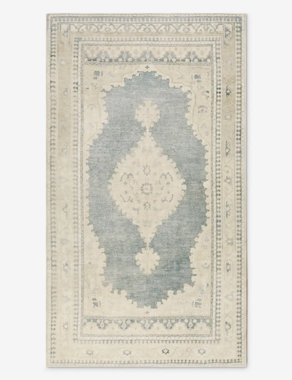 Distinctive Handcrafted Turkish Inspired Hand Knotted Wool Area Rug