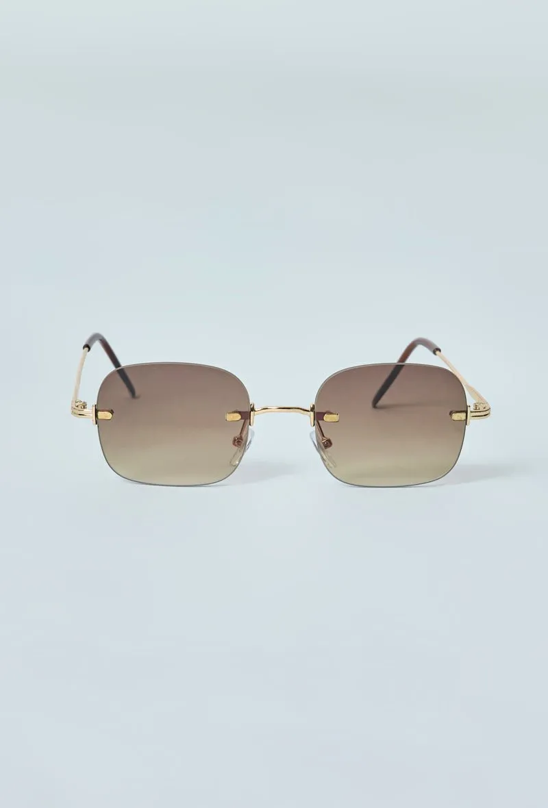 Soft Oval Frame Sunglasses