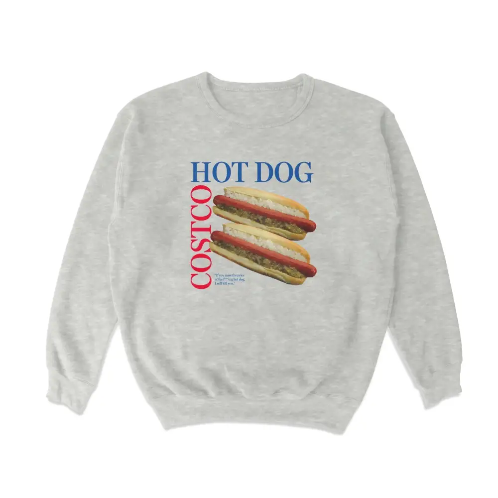 Hot Dog Graphic Pullover