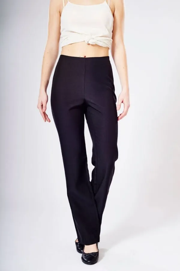 Women's Modern Straight Leg High Waist Trousers