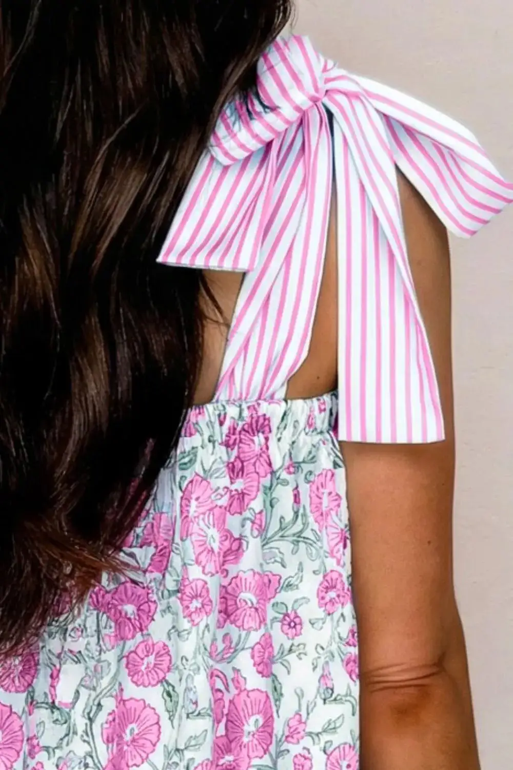 Refined Floral Mini Dress
