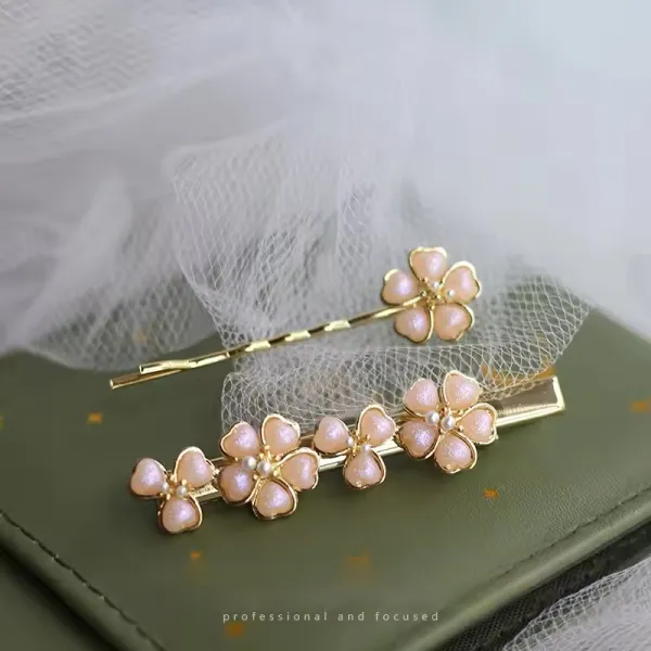 Fashionable And Romantic Cherry Blossom Hairpin For Women