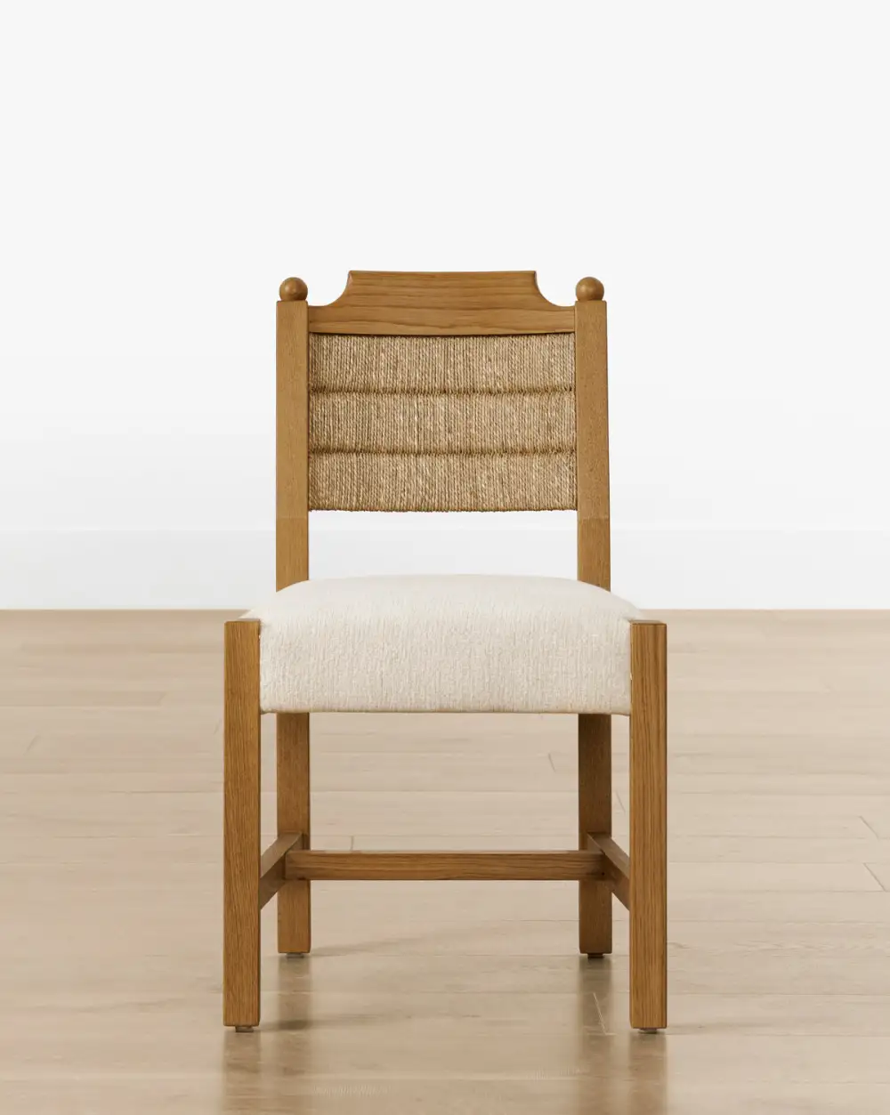 Vintage-Inspired Oak Dining Chair