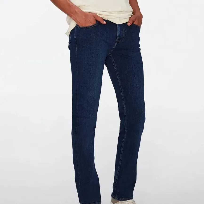 Modern Tapered Stretch Denim Jeans