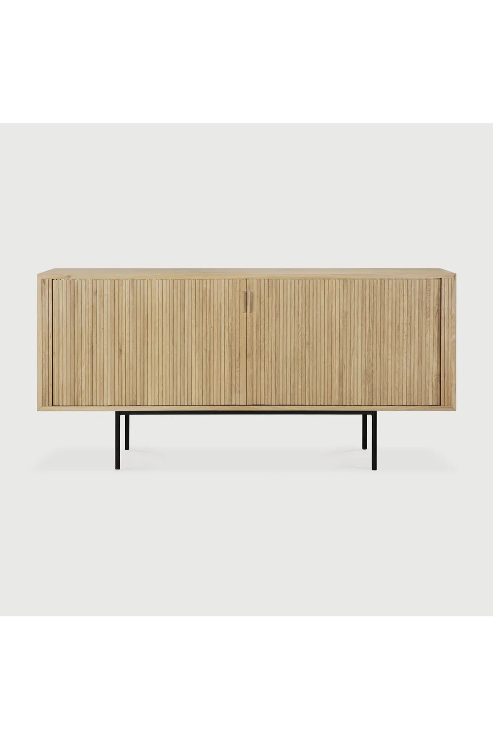 Sliding Door Oak Sideboard