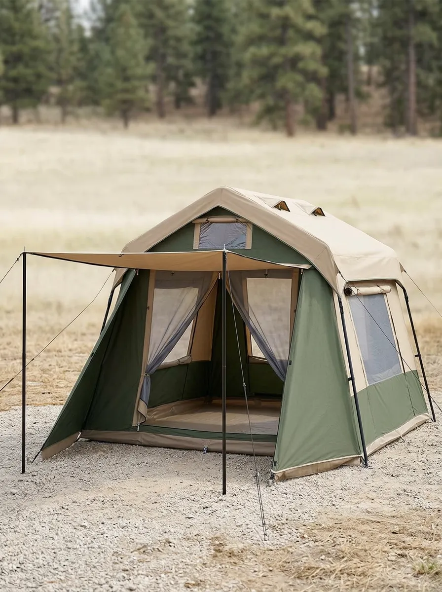 Camping Cabin Tent for Outdoor Use