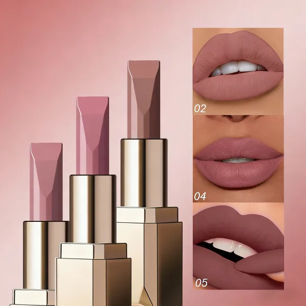 Luxury Gold Lipstick Set