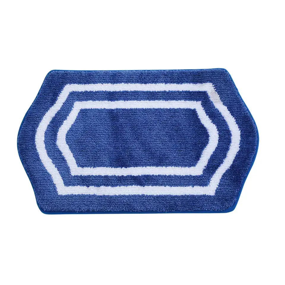 Plush Oval Bath Rug