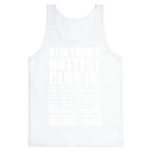 Club Quote Graphic Tank Top