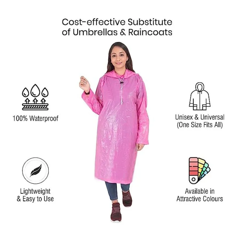 PONCHO RAINCOAT (multicolour 1pc)