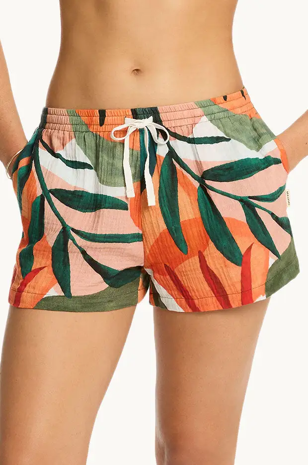 Double Gauze Relaxed Boxer Shorts