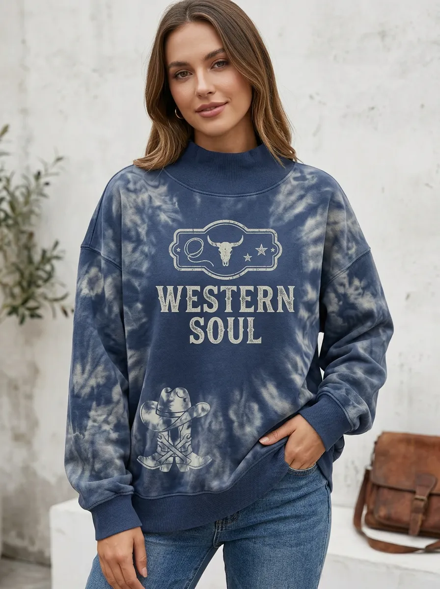 Western Soul Cowboy Sweatshirt