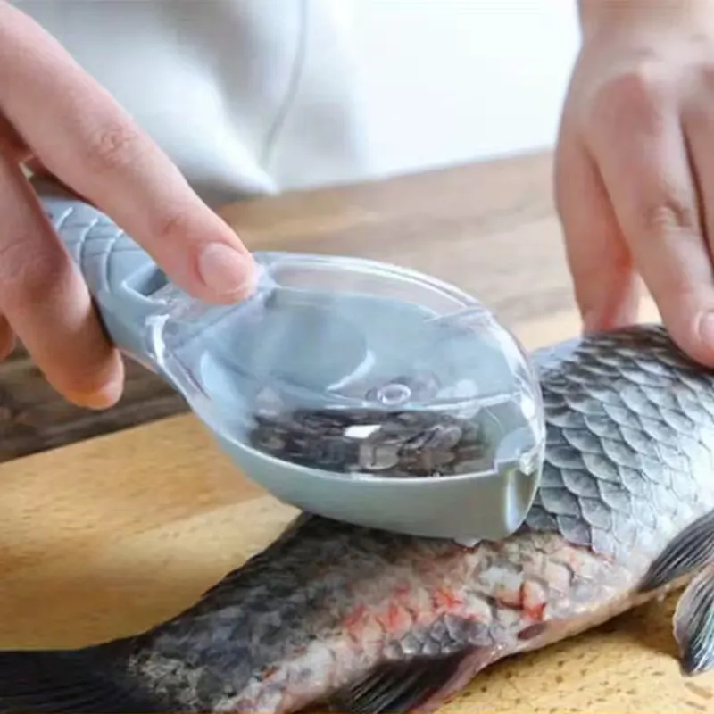 Fish Scale Remover with Storage