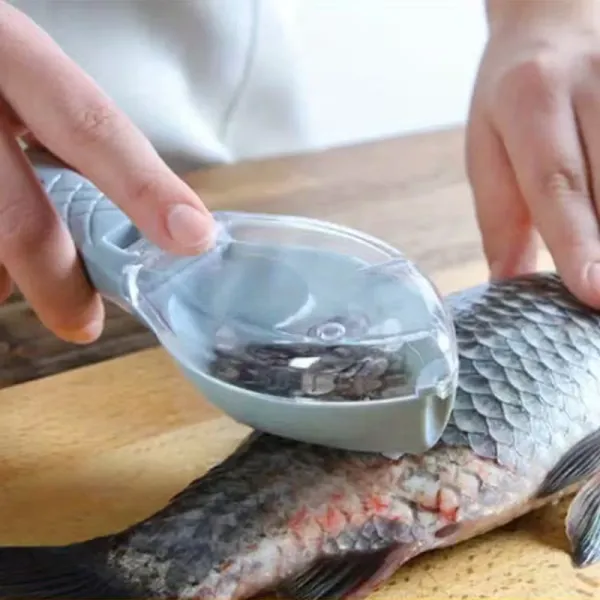 Fish Scale Remover with Storage