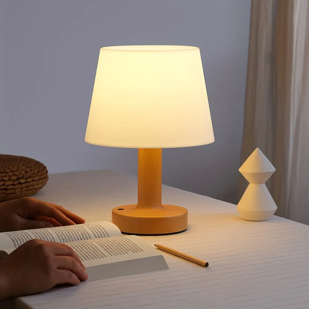 Minimalist Wooden Lamp