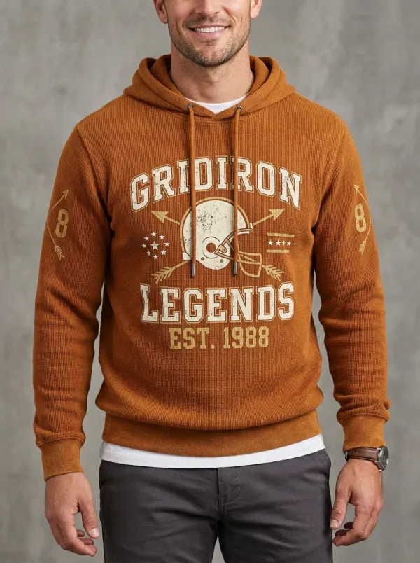 Men's Football Gridiron Legends Helmet Hoodie