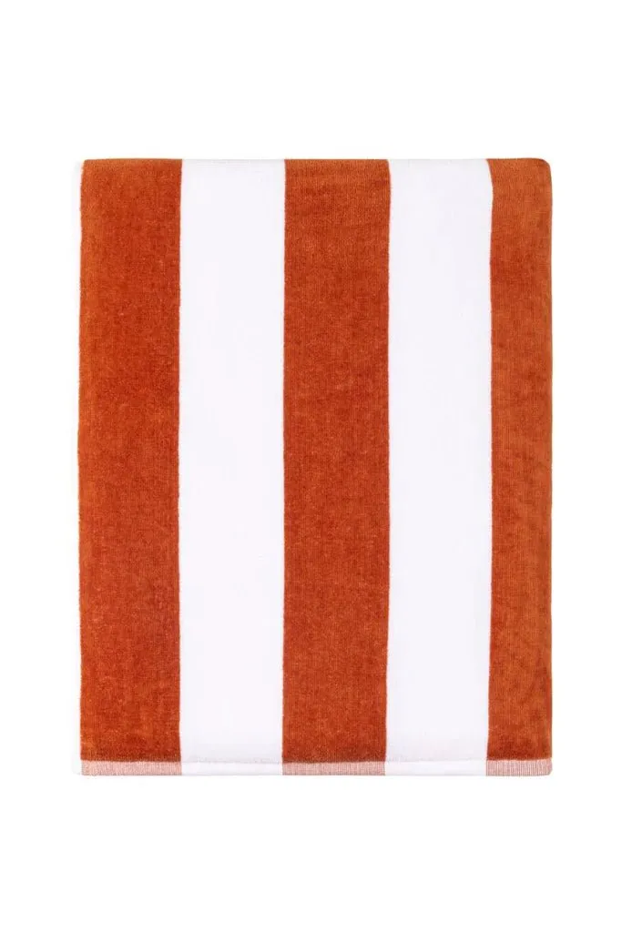 Two Tone Striped Towel