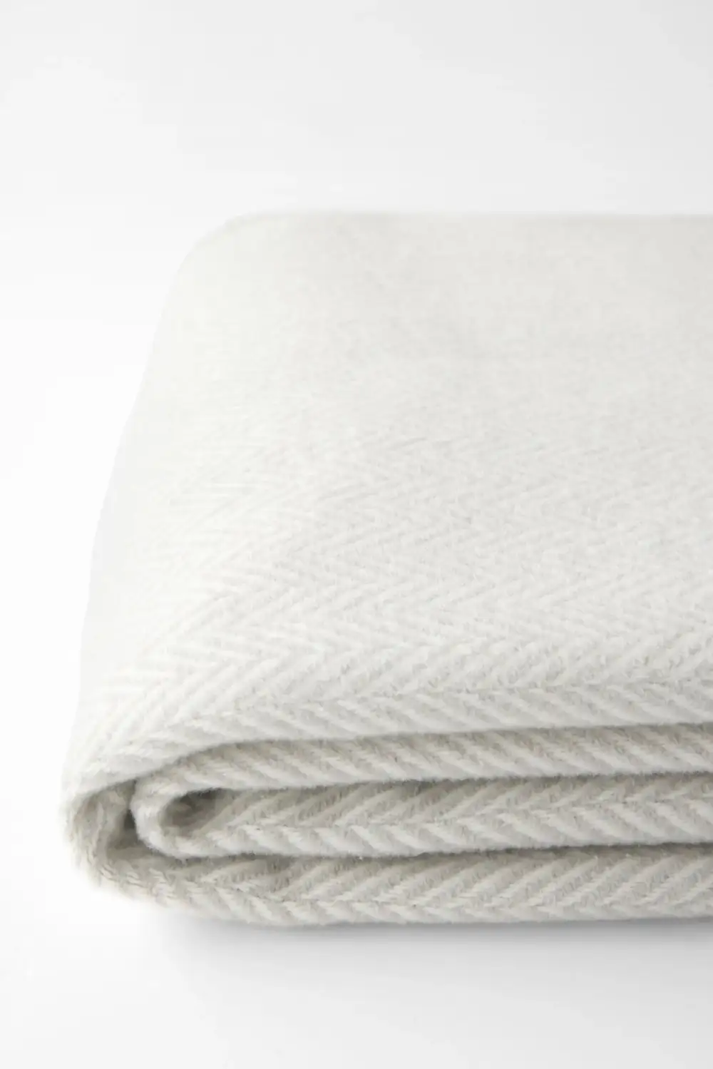 Textured Cotton Blend Throw
