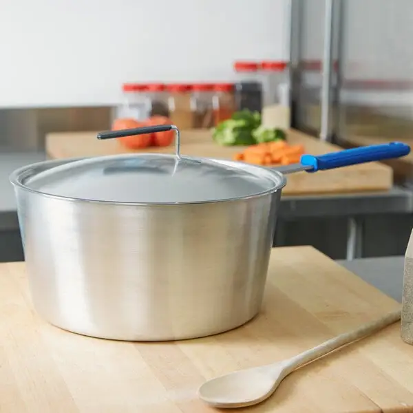 Wear Ever Tapered Aluminum Sauce Pan with Silicone Cool Handle