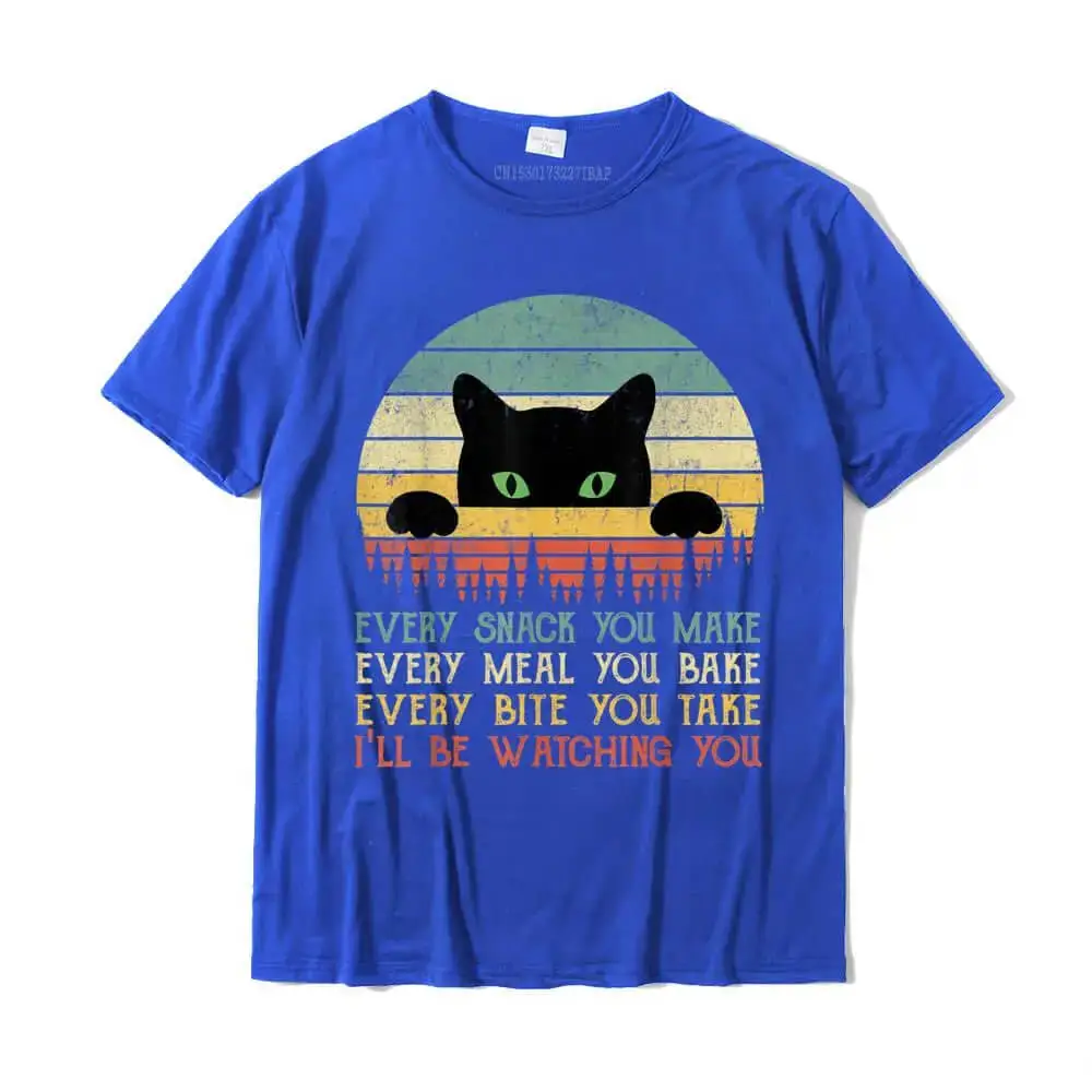 Cat Watching Graphic T-Shirt