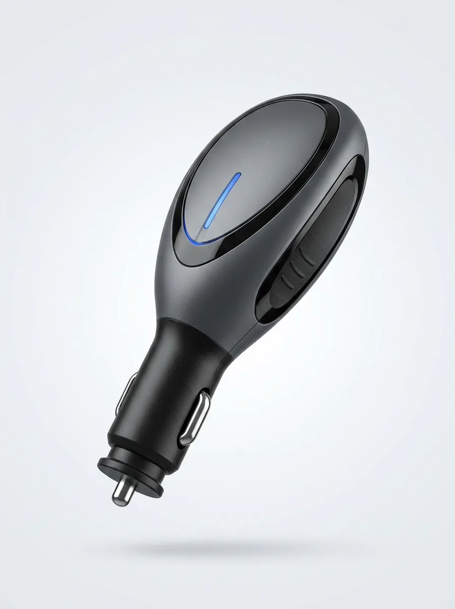 LED Car Fuel Saver Power-Socket Plug-In Device for Everyday Driving Setups