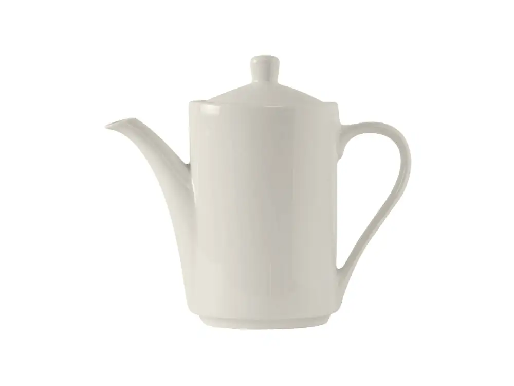 Sculpted Coffee And Teapot With Lid