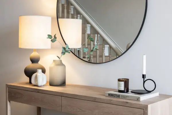 Oak Console Table