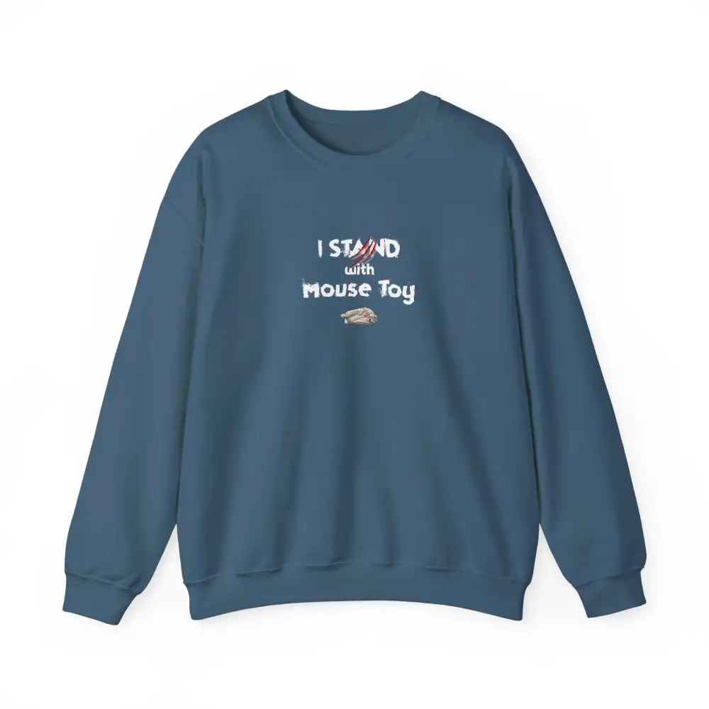 Mouse Toy Cat Crewneck Sweatshirt